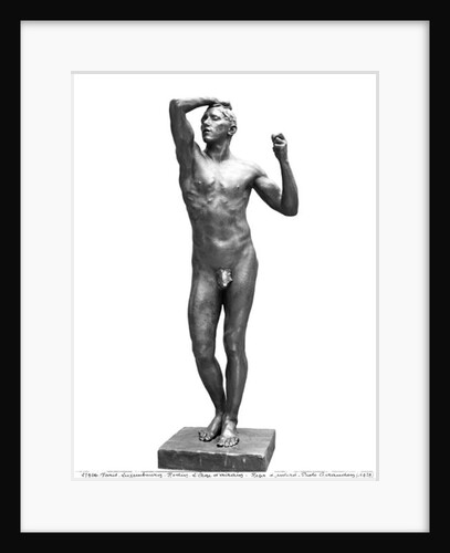 The Age of Bronze, after 1877 by Auguste Rodin