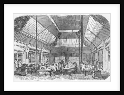 Workshop of jewellery during the Second Empire by Michel Charles Fichot