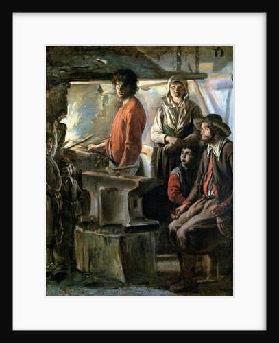 The Forge, 1640 by Louis Le Nain
