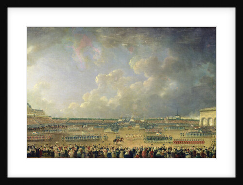 The Festival of the Federation at the Champ de Mars, 14 July 1790 by Pierre Antoine Demachy