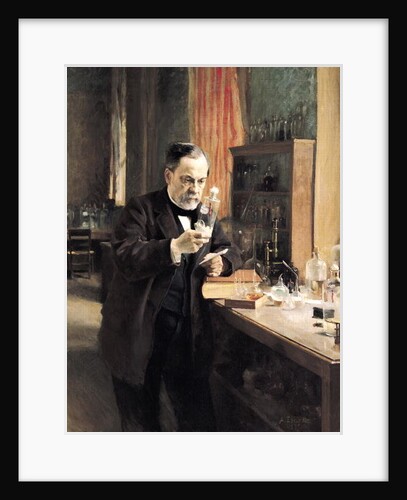 Louis Pasteur in his Laboratory, 1885 by Albert Gustaf Aristides Edelfelt