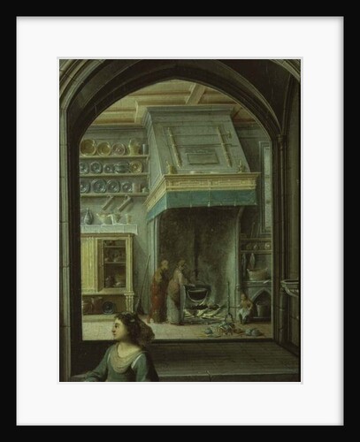 Christ in the house of Martha and Mary, detail of the kitchen, 1620 by Hendrik the Younger Steenwyck