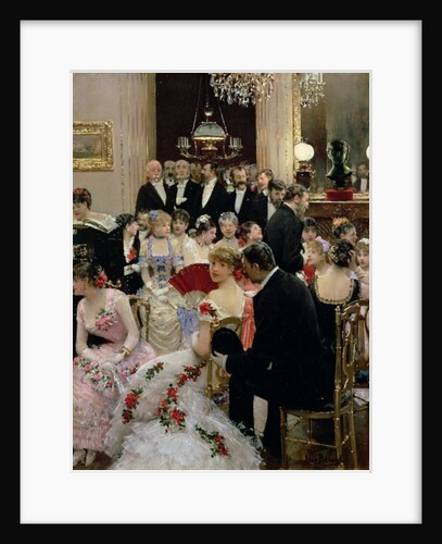The Soiree, c.1880 by Jean Beraud