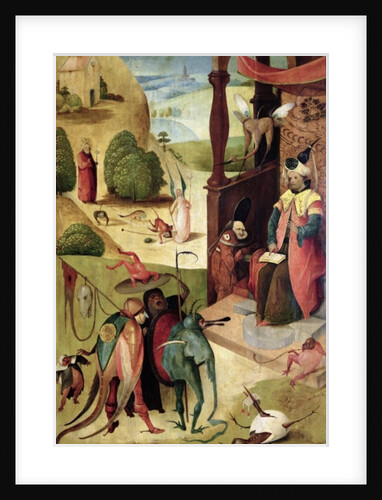 St.James and the Magician by Hieronymus Bosch