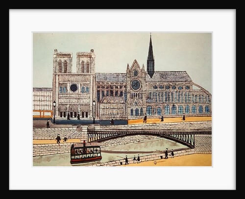 Notre-Dame, c.1933 by Louis Vivin