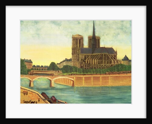 Notre-Dame c.1933 by Louis Vivin