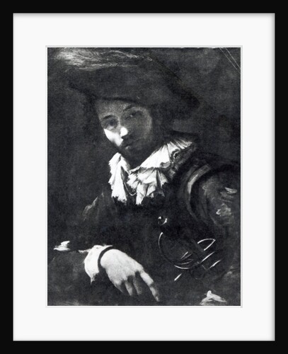 Portrait of a mercenary, 1621-25 by Simon Vouet