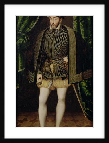 Portrait of Henri II by Francois Clouet