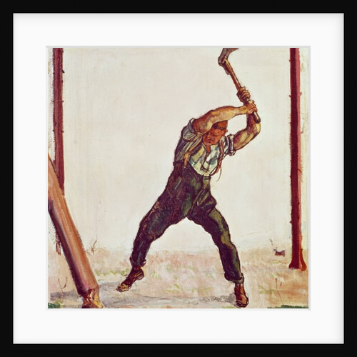 The Woodman, 1910 by Ferdinand Hodler