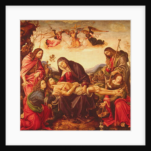 The Lamentation of Christ by (1476-1524) Capponi