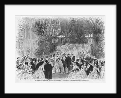 The Mondays of Empress Eugenie at the Tuileries, 19th century by French School