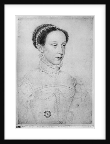 Mary Queen of Scots, 1559 by Francois Clouet