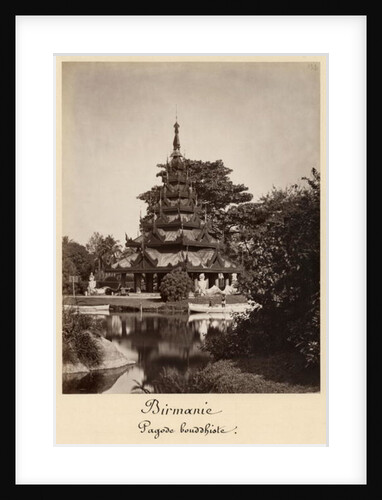 Buddhist rest house, Moulmein, Burma, c.1875 by Colin Roderick Murray