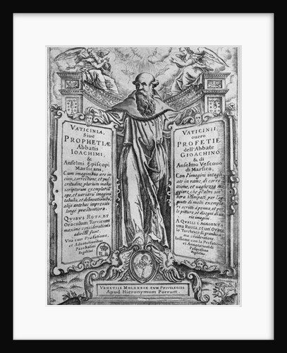 Joachim of Flora by Italian School