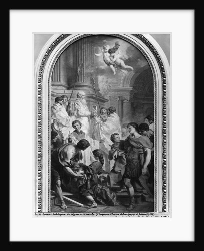 The Mass of St. Basil, before 1747 by Pierre Subleyras