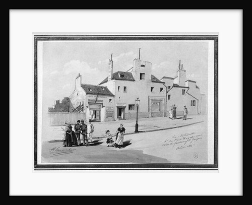 View of the Maternite Port-Royal, August 1886 by French School