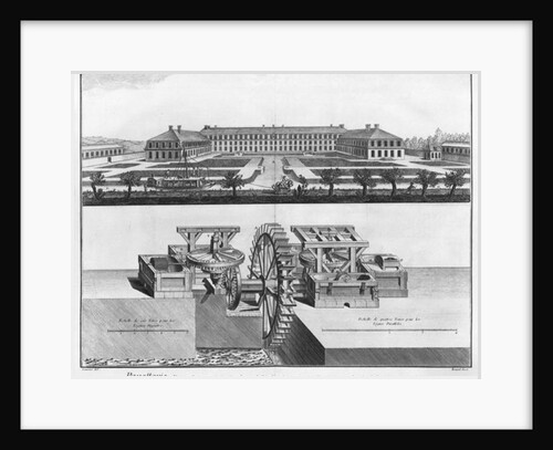 A paper mill by Louis-Jacques Goussier