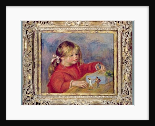 Claude Renoir at play, c.1905 by Pierre Auguste Renoir