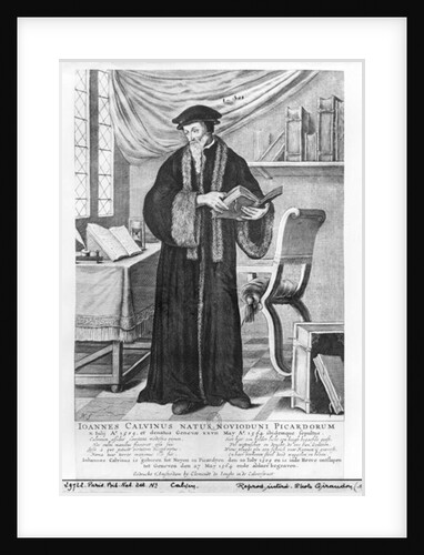 John Calvin by Clement de Jonghe
