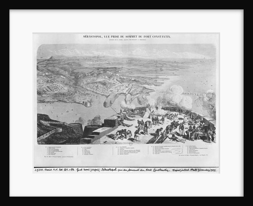 Sebastopol from Fort Constantin by Gustave Dore