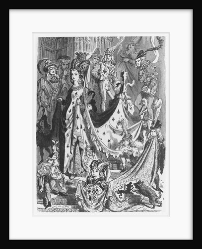 A queen by Gustave Dore