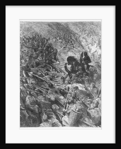 Battle scene by Gustave Dore