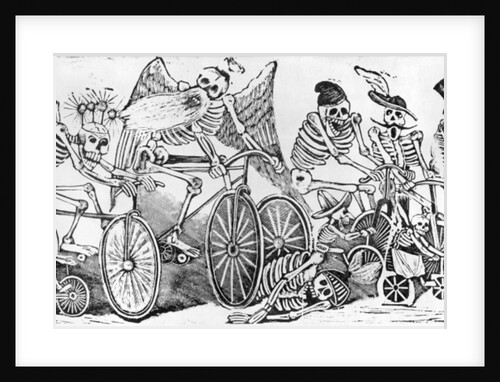 20th century Calavera by Jose Guadalupe Posada