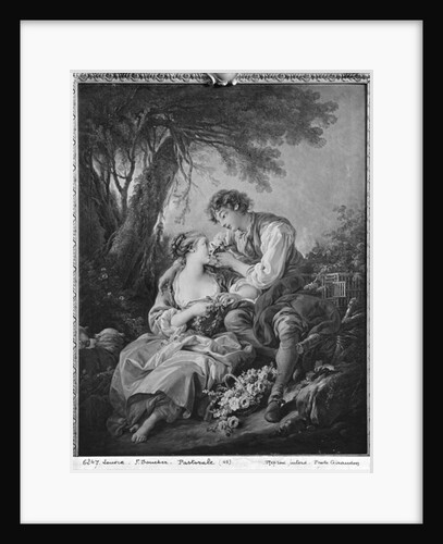 Pastoral scene by Francois Boucher