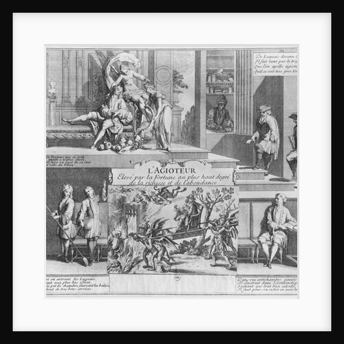 The speculator by French School