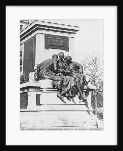 Monument to Alexandre Dumas Pere, the readers, 1883 by Gustave Dore