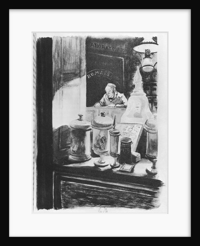 The Pharmacist Homais by French School