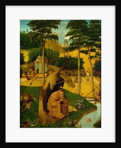 Temptation of St. Anthony, 1490 by Hieronymus Bosch
