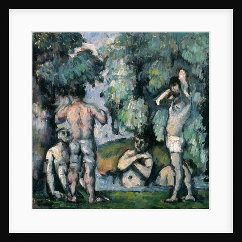 The Five Bathers, c.1875-77 by Paul Cezanne