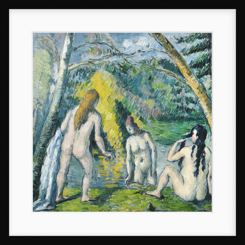The Three Bathers, c.1879-82 by Paul Cezanne