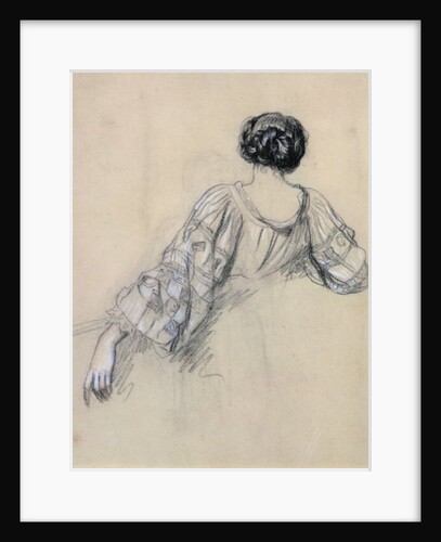 Back of a Young Woman by Antoine Auguste Ernest Herbert or Hebert