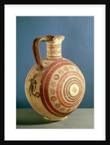 Oinochoe decorated with concentric circles by Cypriot
