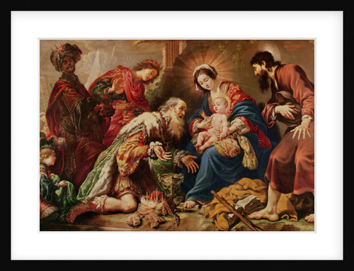 Adoration of the Magi, 1624 by Claude Vignon