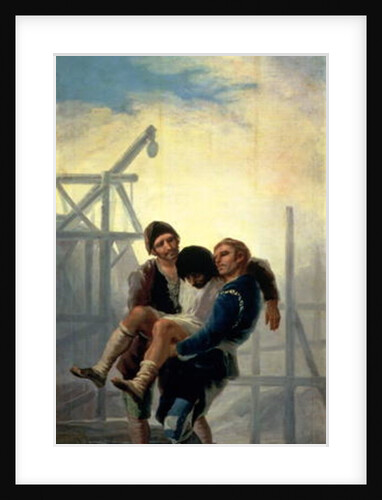 The Injured Mason, 1786-87 by Francisco Jose de Goya y Lucientes