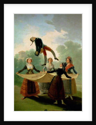 El Pelele 1791-2 by Francisco Jose de Goya y Lucientes
