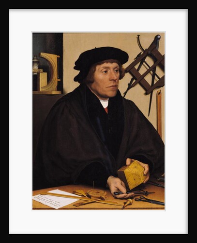 Portrait of Nicholas Kratzer 1528 by Hans Holbein the Younger
