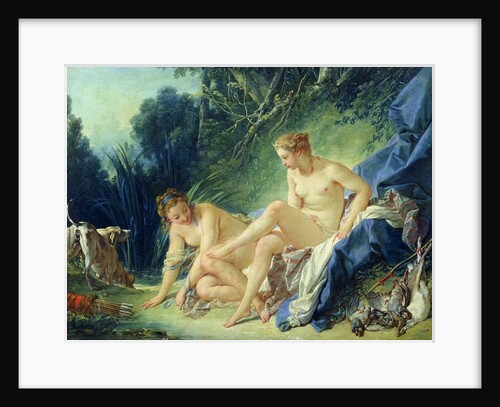 Diana getting out of her bath, 1742 by Francois Boucher