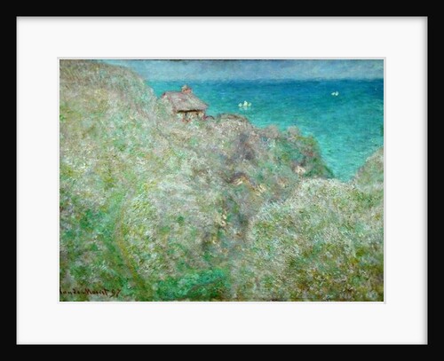 Cliffs at Varengeville, 1897 by Claude Monet