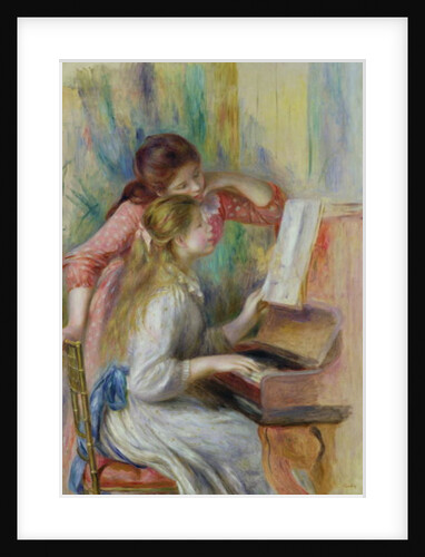 Young Girls at the Piano, c.1890 by Pierre Auguste Renoir