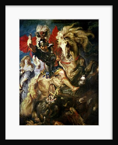 St. George and the Dragon, c.1606 by Peter Paul Rubens