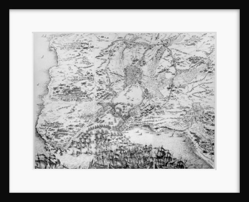 Siege of La Rochelle by Jacques Callot