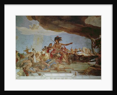 America by Giovanni Battista Tiepolo