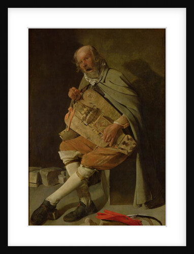 The Hurdy Gurdy Player, 1620s by Georges de la Tour