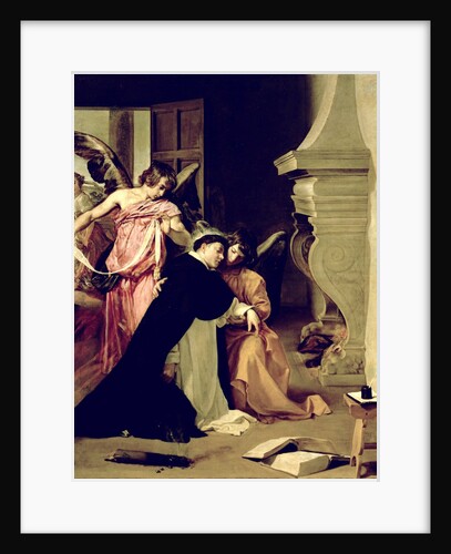 Temptation of St.Thomas Aquinas by Diego Rodriguez de Silva y Velazquez