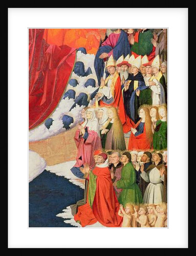 The Coronation of the Virgin, completed 1454 by Enguerrand Quarton