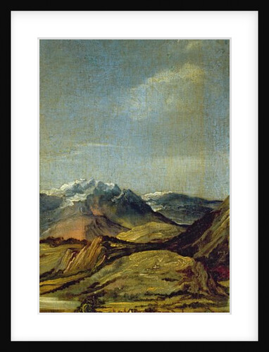 Self Portrait with Gloves, 1498 by Albrecht Dürer or Duerer